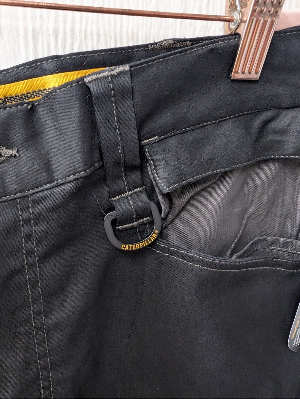 NWT CAT® H20 Defender™ Pants in Black-Graphite Size 34x34 - Picture 6 of 9
